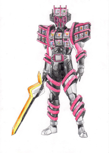 仮面ライダーディケイド thコンプリートフォーム 仮免ライダー さんのイラスト ニコニコ静画 イラスト