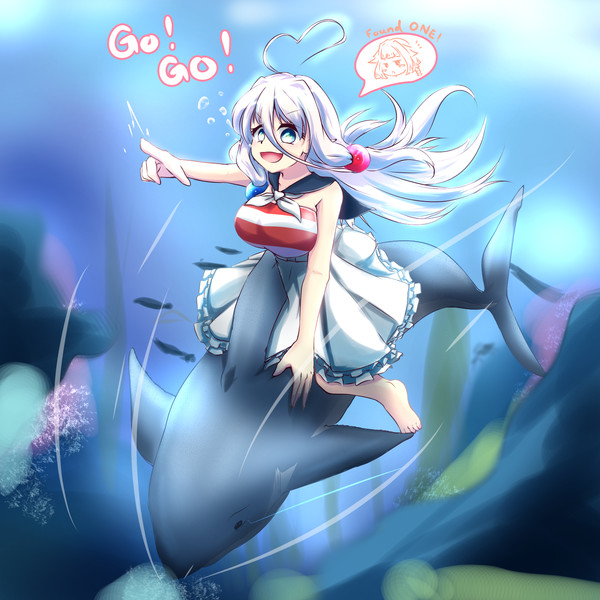海水浴場にて ゆきはね S さんのイラスト ニコニコ静画 イラスト