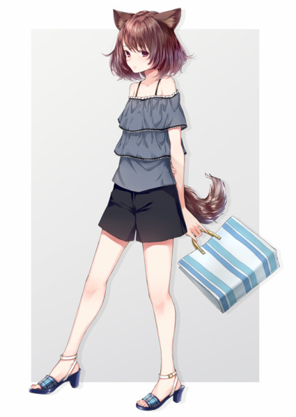 けも耳女の子 ダバデぃ さんのイラスト ニコニコ静画 イラスト
