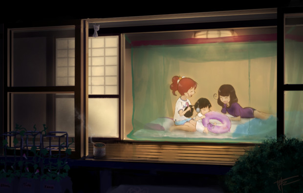 ガァルマゲドンと蚊帳