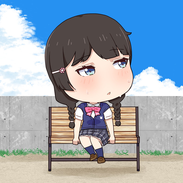 暑い日の待ち合わせ 菖蒲二四 あやめにいよん さんのイラスト ニコニコ静画 イラスト