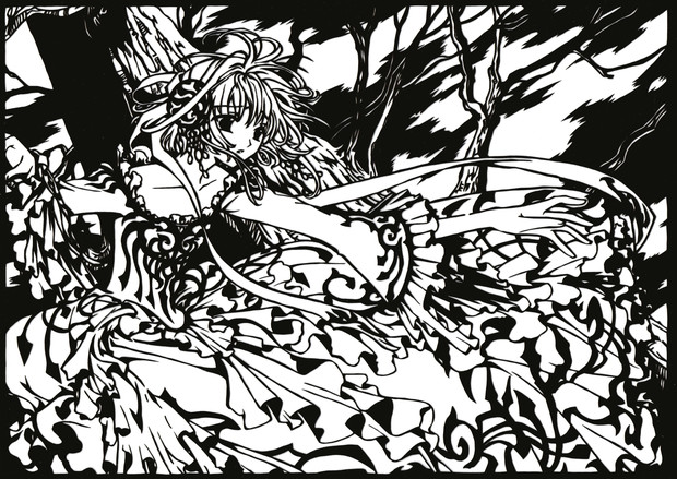 切り絵 サクラ ツバサ Oosaka さんのイラスト ニコニコ静画 イラスト