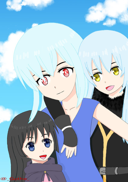 リムル 大賢者 クロエ 台風一過 Gothe さんのイラスト ニコニコ静画 イラスト