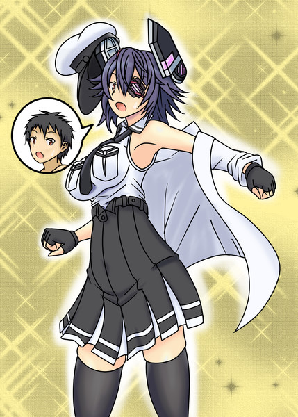 艦これの天龍改二にtsfしてしまった提督 メルカバ提督 さんのイラスト ニコニコ静画 イラスト