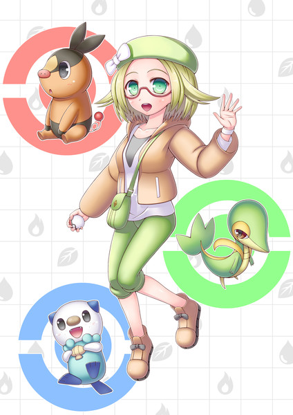ベルちゃんとイッシュ御三家 名無しのごんべ さんのイラスト ニコニコ静画 イラスト