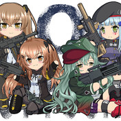 新品】ドールズフロントライン B2タペストリー 16 404小隊