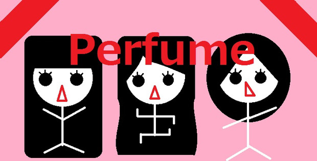 ペイントの図形？で適当にPerfume