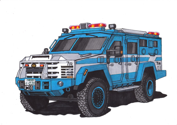 Lenco Bearcat 日本警察仕様 うすしお さんのイラスト ニコニコ静画 イラスト