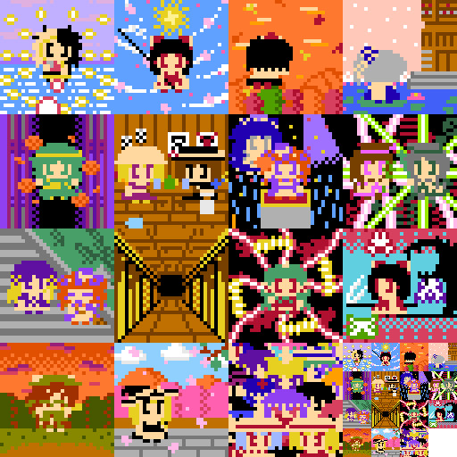 ドット絵で東方音楽アイコン38 スペキュラム合金 さんのイラスト ニコニコ静画 イラスト