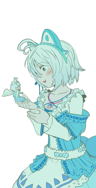 シロさんとロッシー とみた さんのイラスト ニコニコ静画 イラスト