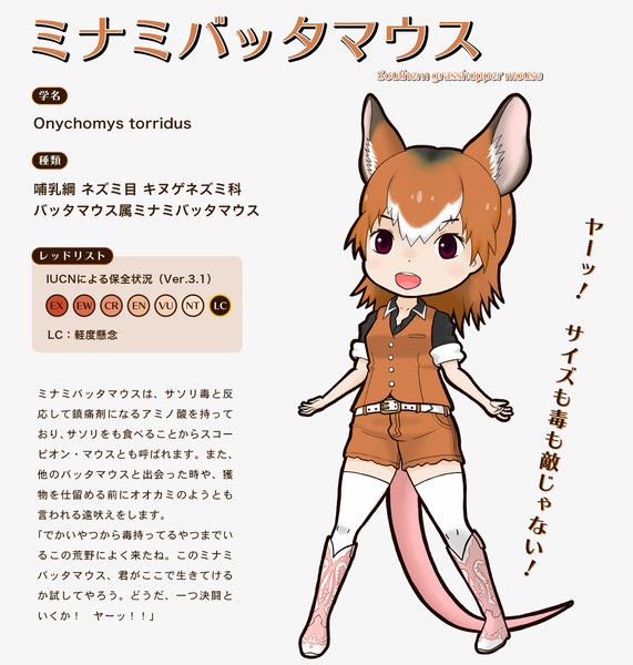地味すごオリフレs ミナミバッタマウス ニコニコ静画 イラスト