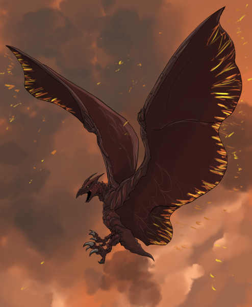 空の大怪獣 ラドン 威ぶき さんのイラスト ニコニコ静画 イラスト