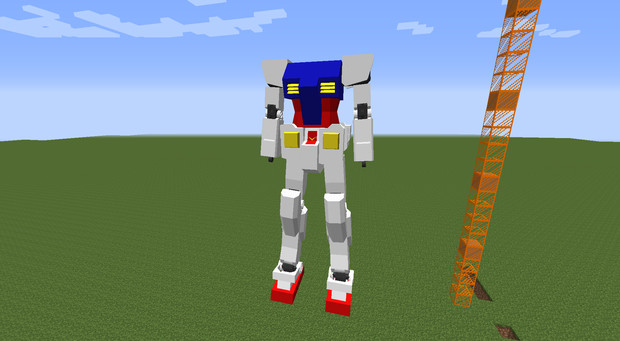 Minecraft Jointblock 急造ガンダムその2 かすたむ機械工房 さんのイラスト ニコニコ静画 イラスト
