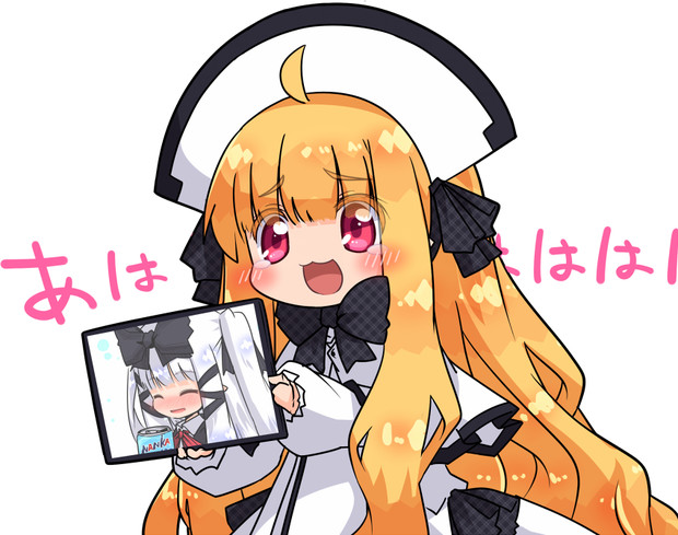 昨日の姉の様子の映像を見て大爆笑する人形ちゃん 次女 さくらもち さんのイラスト ニコニコ静画 イラスト
