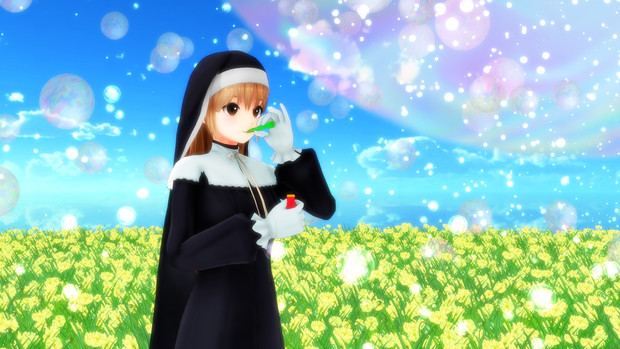 シャボン玉 ふわふわ 雪柩 さんのイラスト ニコニコ静画 イラスト
