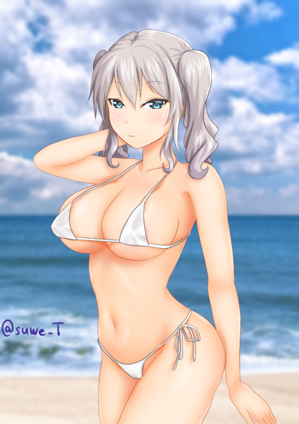 グラビアポーズ鹿島 すえ さんのイラスト ニコニコ静画 イラスト