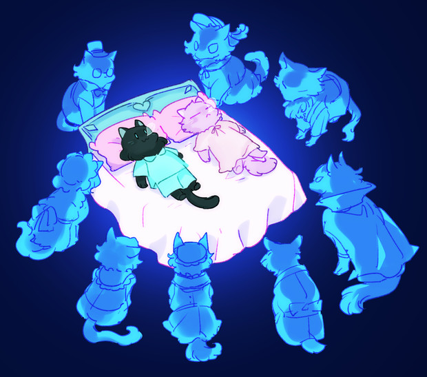 夢枕にご先祖様 ちゃまるく さんのイラスト ニコニコ静画 イラスト