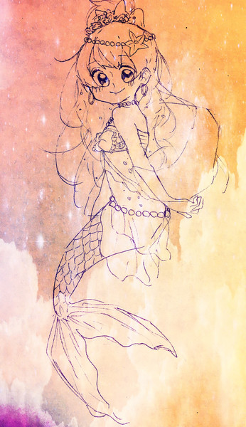 人魚姫ゆめちゃんの姉ひめ ニコニコ静画 イラスト
