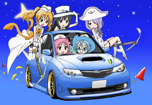 車 インプレッサ ニコニコ静画 イラスト