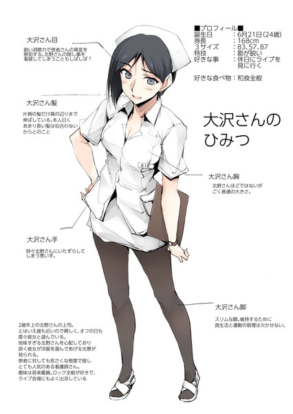 大沢さん設定 ぜっきょ さんのイラスト ニコニコ静画 イラスト