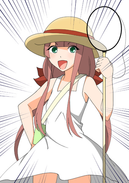 虫取り少女江風 くろやきそば さんのイラスト ニコニコ静画 イラスト