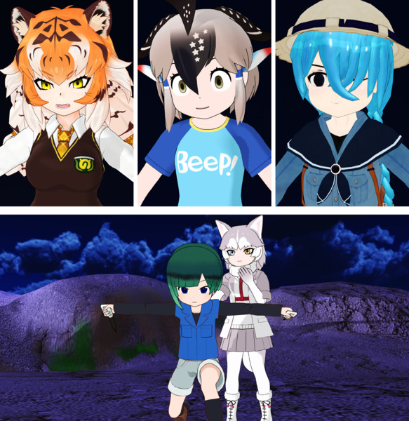 死の疾走隊vs海賊フレンズ オーガ Y さんのイラスト ニコニコ静画 イラスト