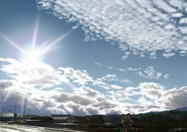 雨上がり 秋の空 大悟 さんのイラスト ニコニコ静画 イラスト