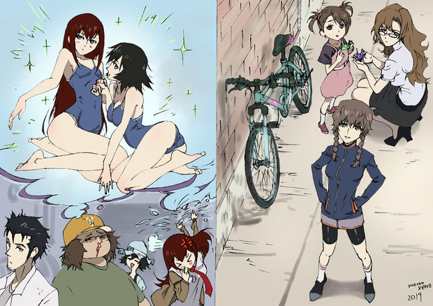 シュタインズゲート イラスト Momomoxeno さんのイラスト ニコニコ静画 イラスト
