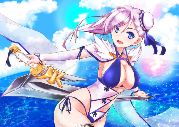 和風水着な武蔵ちゃん 鉄髭 さんのイラスト ニコニコ静画 イラスト