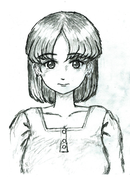 証明写真って 顔がこわばっちゃうよねー つぐみともみ さんのイラスト ニコニコ静画 イラスト