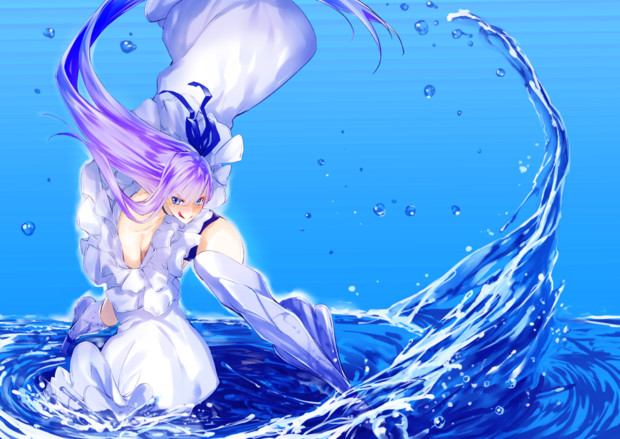 水着メルトリリス 京極燈弥 さんのイラスト ニコニコ静画 イラスト