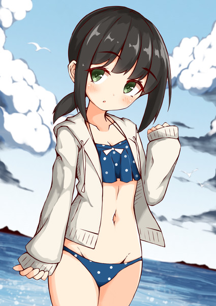 吹雪ちゃん水着 Ichi さんのイラスト ニコニコ静画 イラスト