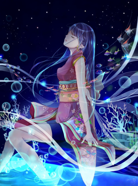 水光虫の湖 Mimoto S 三本 さんのイラスト ニコニコ静画 イラスト