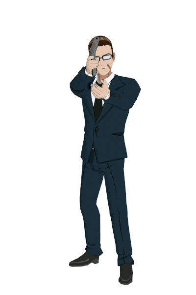 桜威遊介 Mmdモデルgif Alictzelt さんのイラスト ニコニコ静画 イラスト
