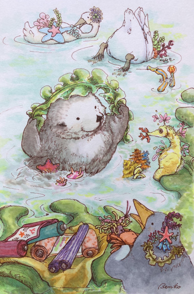 ラッコわかめ シエスタ峠 紅子 さんのイラスト ニコニコ静画 イラスト