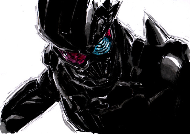 仮面ライダーゲンム ゾンビゲーマー レベルx たっくん さんのイラスト ニコニコ静画 イラスト