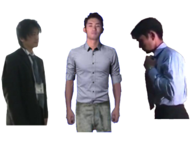 先生陣透過素材