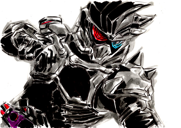 仮面ライダーゲンム ゾンビゲーマー レベルx たっくん さんのイラスト ニコニコ静画 イラスト