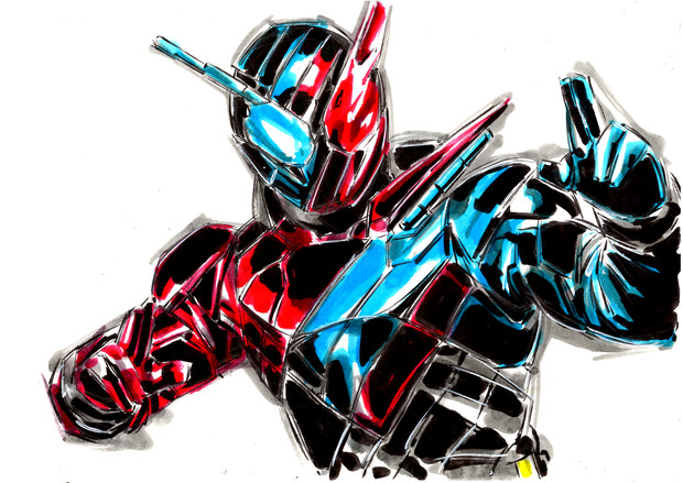 仮面ライダービルド ラビットタンクフォーム たっくん さんのイラスト ニコニコ静画 イラスト
