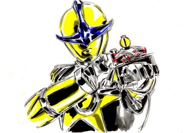 宇宙戦隊キュウレンジャー カジキイエロー たっくん さんのイラスト ニコニコ静画 イラスト