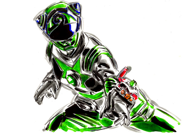宇宙戦隊キュウレンジャー カメレオングリーン たっくん さんのイラスト ニコニコ静画 イラスト
