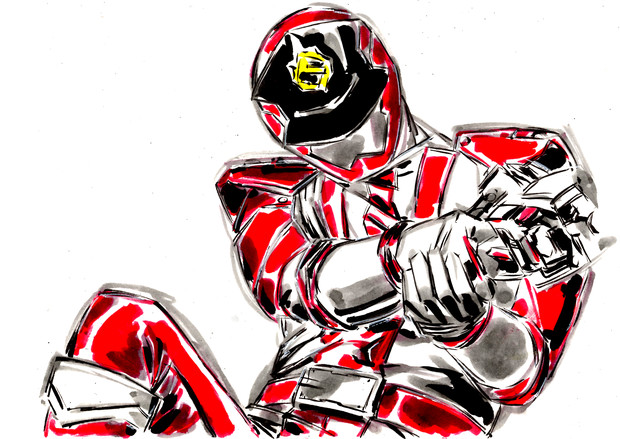 警察戦隊パトレンジャー パトレン1号 たっくん さんのイラスト ニコニコ静画 イラスト