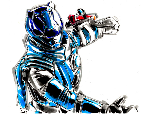 宇宙戦隊キュウレンジャー コグマスカイブルー たっくん さんのイラスト ニコニコ静画 イラスト