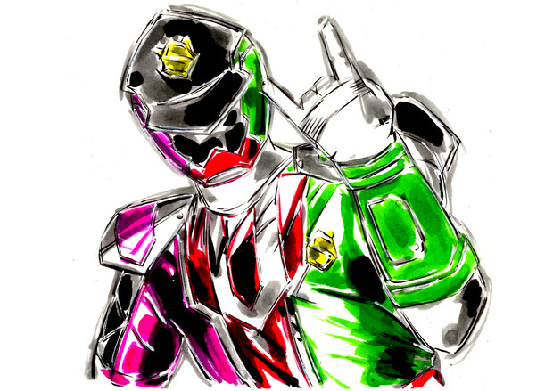 警察戦隊パトレンジャー パトレンu号 たっくん さんのイラスト ニコニコ静画 イラスト