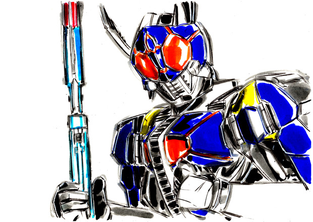 仮面ライダー電王 ロッドフォーム たっくん さんのイラスト ニコニコ静画 イラスト