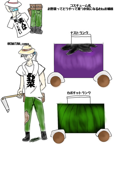 コンパスヒーローコスチューム案 トマスber こまつな さんのイラスト ニコニコ静画 イラスト