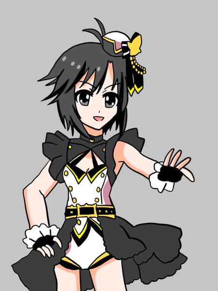 カッコよくて可愛いボーイッシュアイドル 菊地 真 絵描きの冒険者katosan さんのイラスト ニコニコ静画 イラスト