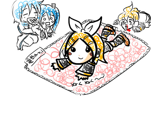 ぬくぬくリンちゃん