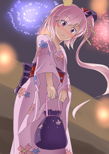 駆逐艦の方のジュノー（浴衣）