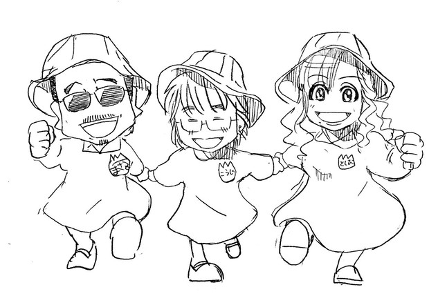 アルフィーalfee幼稚園児になる 桜井坂崎高見沢 ぷりはな さんのイラスト ニコニコ静画 イラスト